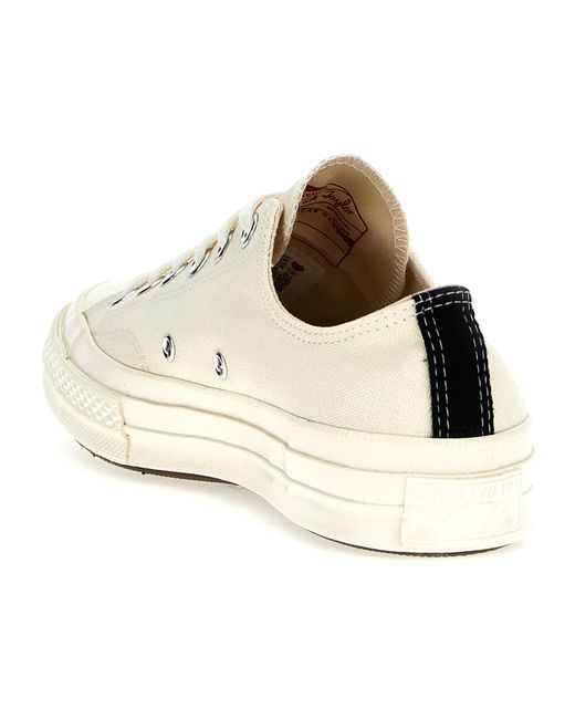 COMME DES GARÇONS PLAY Pink Low-Top Casual Shoes for men