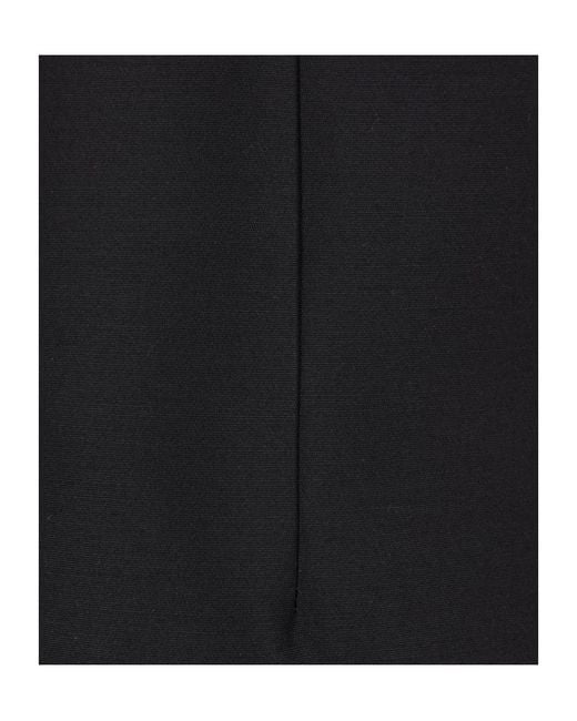 Balenciaga Black Off-Shoulder Midi Dress