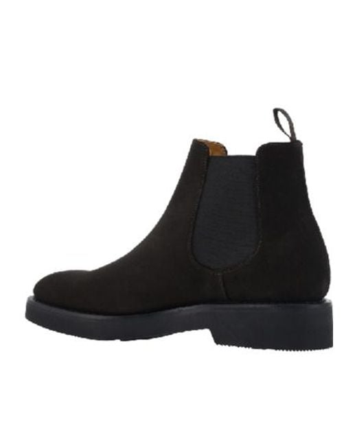 Church's Black Amberley R173 Slip-On Chelsea Boots for men