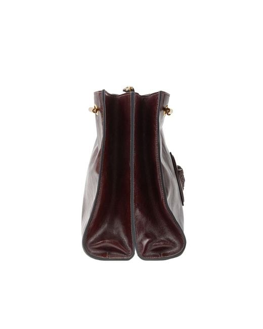 Versace Brown Cabine Shoulder Bag