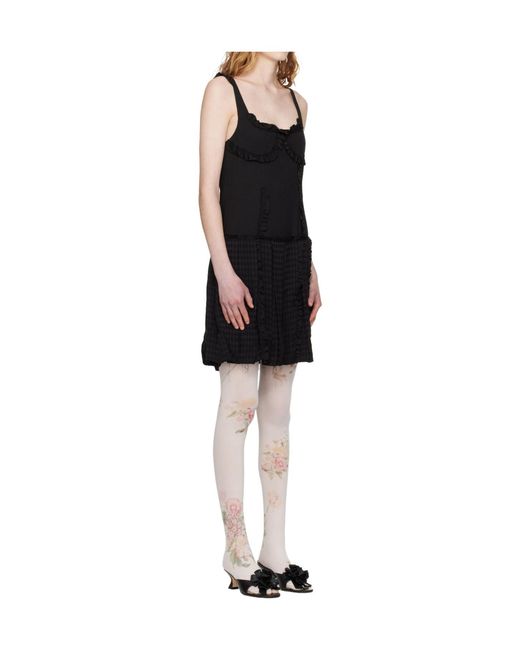 OPEN YY Black Flapper Mini Dress
