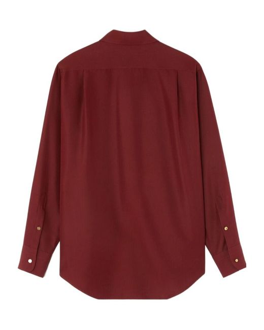 Loro Piana Red André Shirt