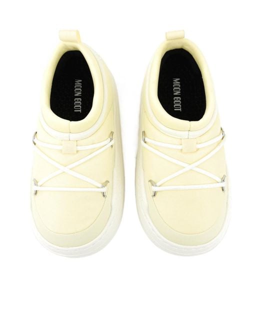 Moon Boot Natural Park Icon Logo-Print Sneakers for men