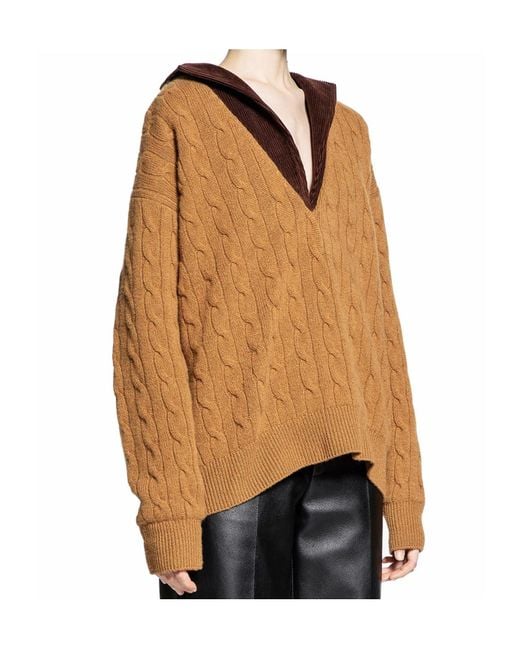 Loewe Multicolor V-Neck Sweater
