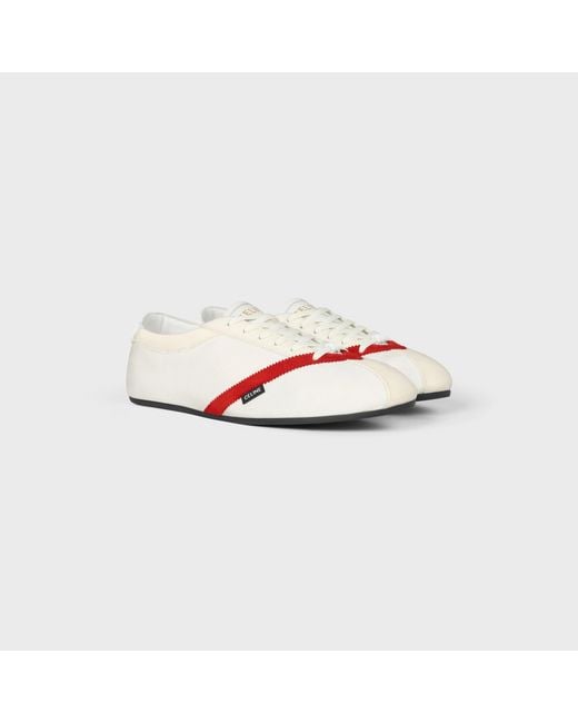 Céline White The Flat Sneaker for men