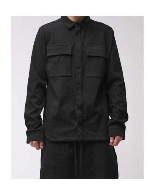 Thom Krom Black Long-Sleeved Casual Jacket for men