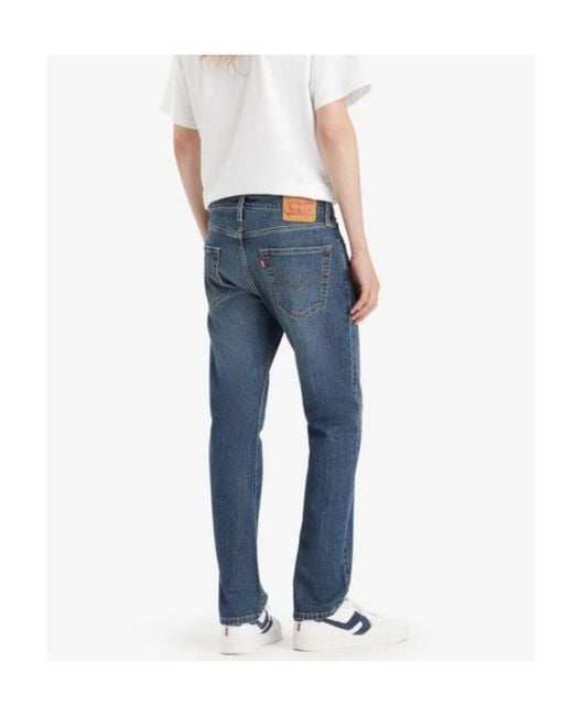 Levi's Blue 502 Taper Jeans for men