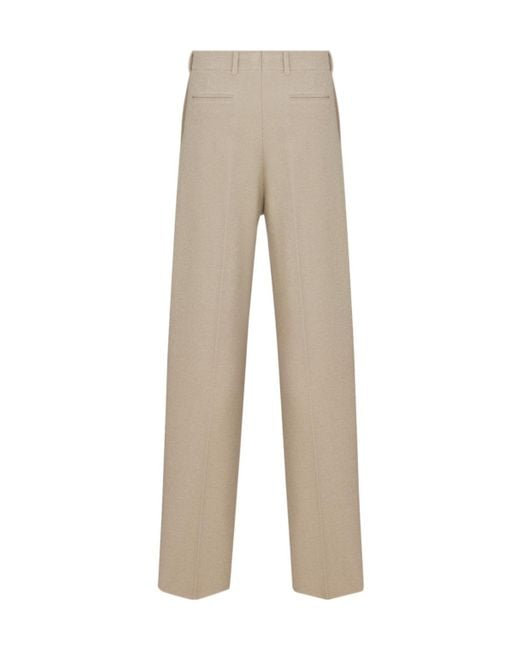 Dior Natural Homme Classic Straight-Cut Pants for men