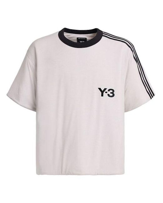 Y-3 Pink Padded Lyocell Short-Sleeve for men