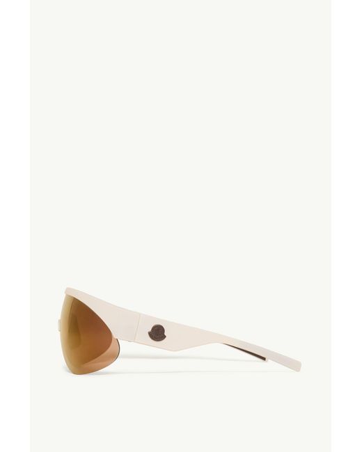 Moncler Brown Myrr Oval Sunglasses for men