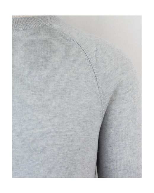 Eleventy Gray Crewneck Knitwear for men