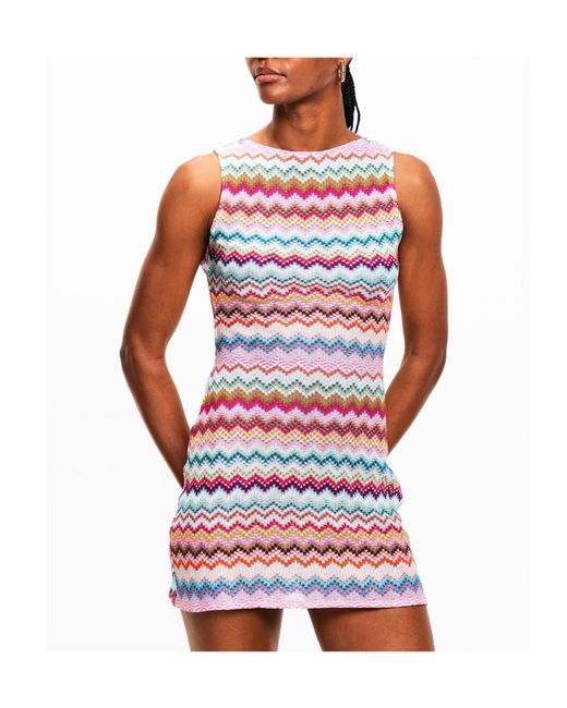 Missoni White Comfortable Mini Skirt