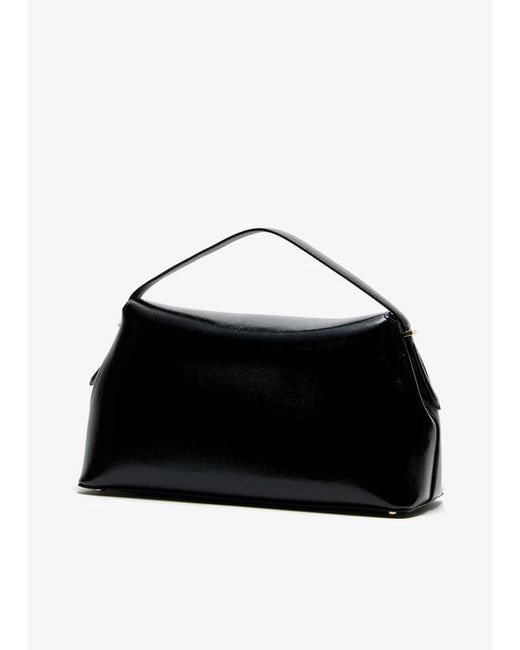 Totême  Black T-Lock Shoulder Bag