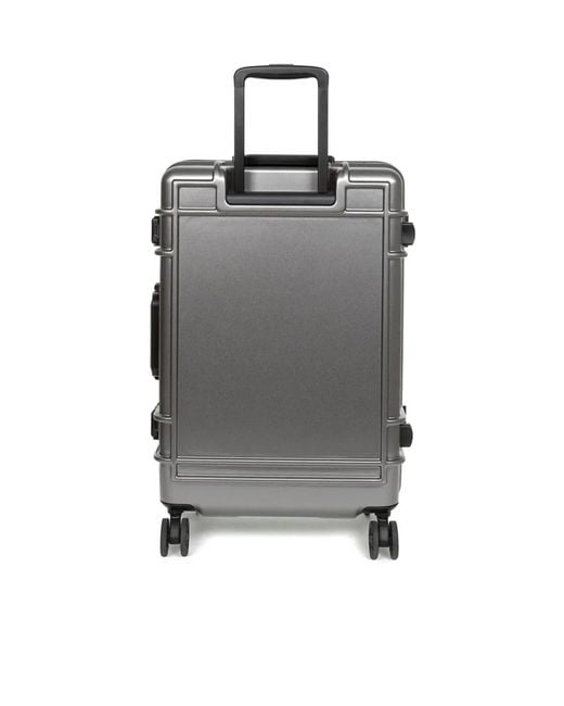 Eastpak Gray Resistr Trolley Case for men