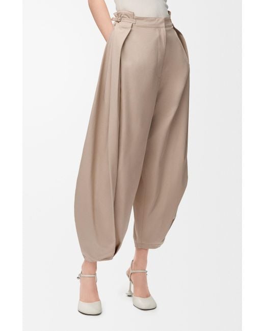 Loewe Multicolor Draped Trousers