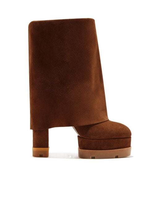 Casadei Brown Nancy Reversable Boots