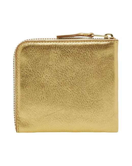 Comme des Garçons Natural Comme Des Garçons Wallet Zip-Around Coin Pouch for men