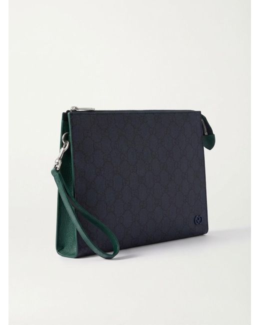 Gucci Blue Trim Small Pouch for men