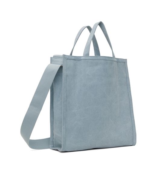 A.P.C. Blue Double Handle Shoulder Bag for men