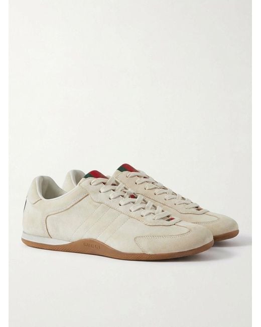 Gucci White Rochelle Sneakers