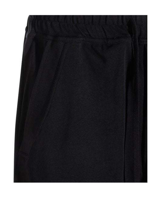 Thom Krom Black Drawstring Relaxed Pants for men