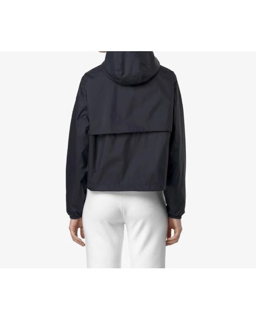 K-Way Blue Laurette Plus.2 Reversible Jacket