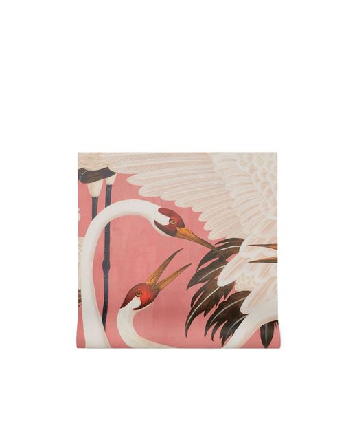 Gucci Pink Heron Print Wallpaper for men