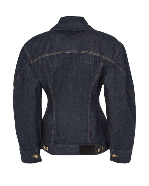 Givenchy Blue Cinched Jacket