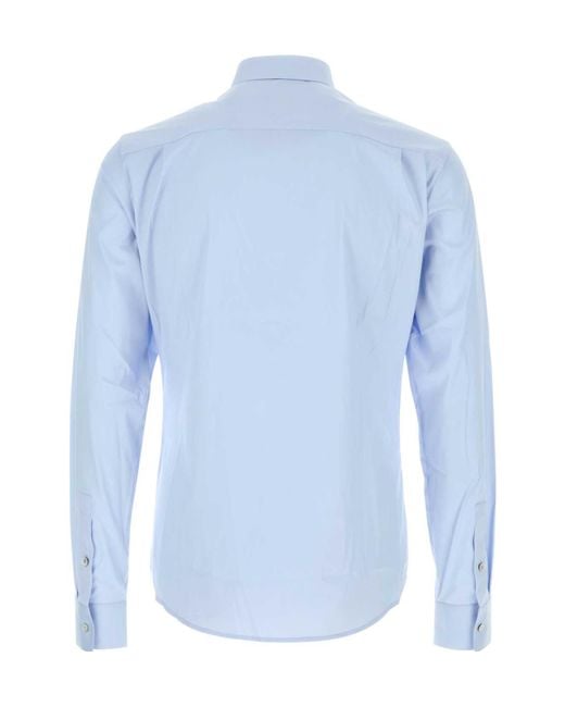Wooyoungmi Blue Classic Tailored Shirt for men