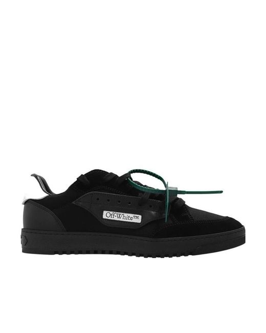 Off-White c/o Virgil Abloh Black 5.0 Low-Top Sneakers for men