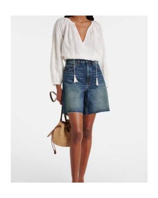 Nili Lotan White Tie Shirt