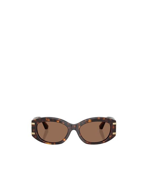 Dolce & Gabbana Multicolor Eyewear Oval Frame Sunglasses