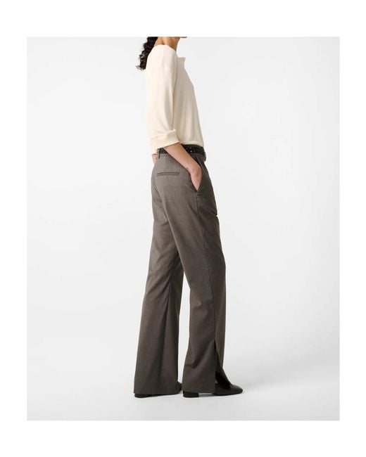 Studio Nicholson Natural Button-Collar Top