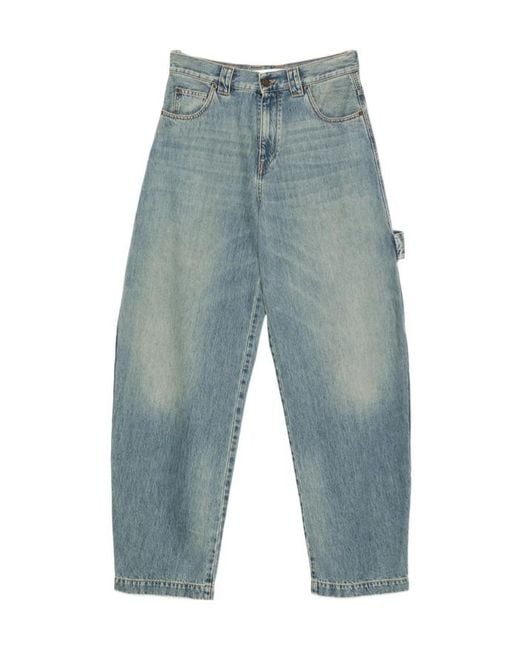 DARKPARK Blue Tapered-Leg Jeans