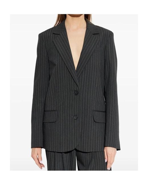IRO Black Striped Blazer