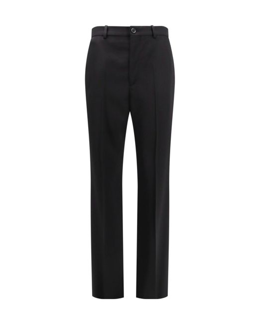 Balenciaga Black Baggy Tailored Trouser