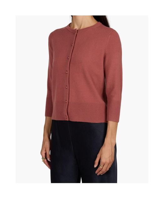 Vince Red Crew Neck Knitwear