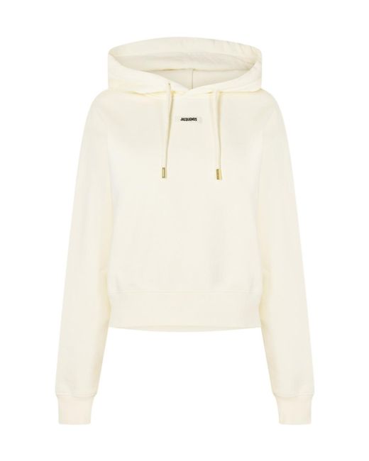 Jacquemus White Long Sleeve Sweatshirt