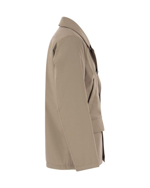 Fay Natural Long-Sleeved Casual Jacket for men
