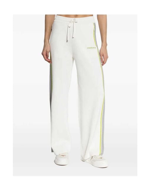 Casablanca White Tennis Trousers