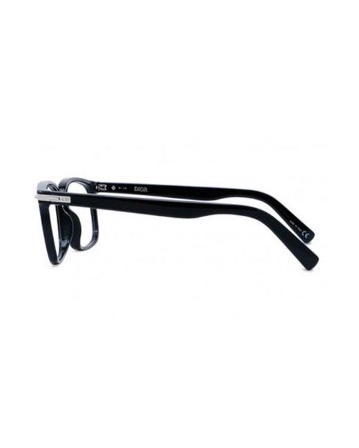 Dior White Rectangle-Frame Glasses for men