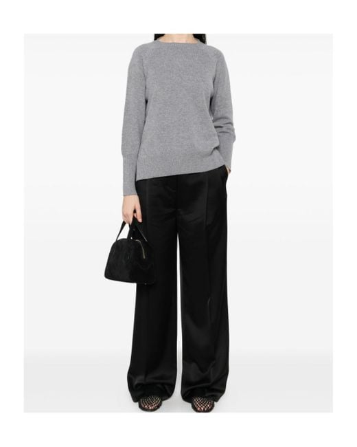 Baserange Gray Crew Neck Sweater