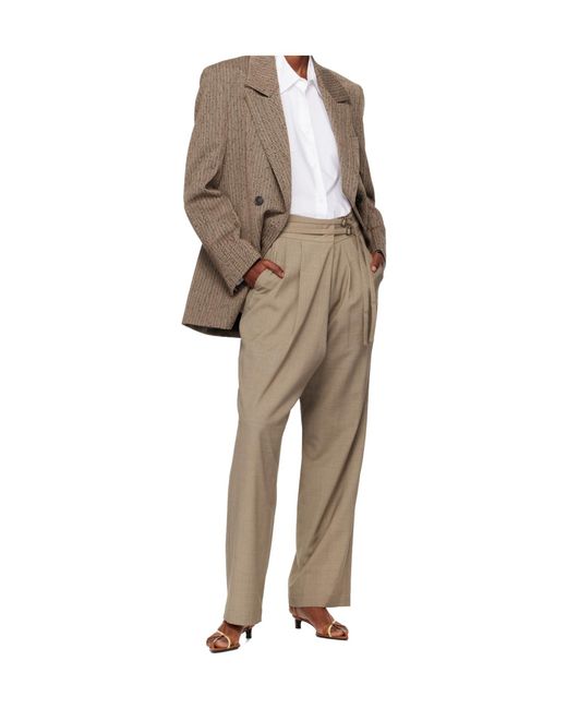 Rohe Brown Double Breasted Blazer