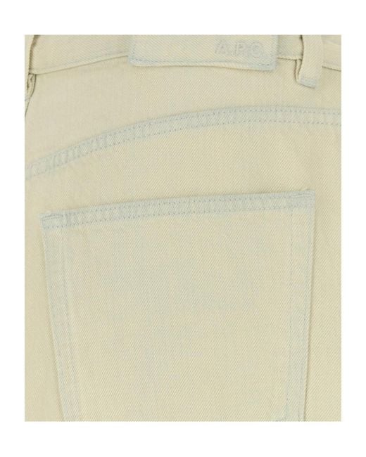 A.P.C. Natural Clyde Denim Jeans for men
