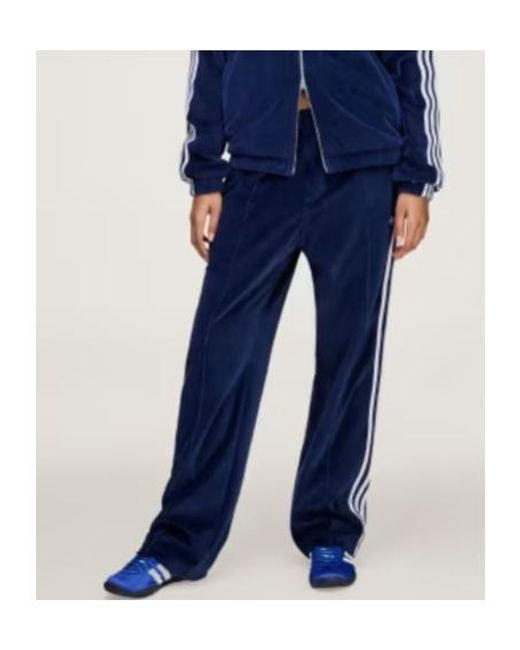 Adidas by Wales Bonner Blue Wales Bonner Velour Track Pant for men