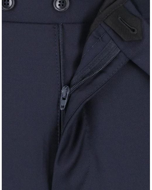 Tagliatore Blue Formal Suit Made Of Virgin Wool for men