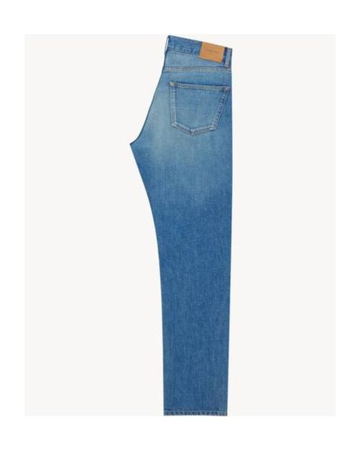 Saint Laurent Blue Mick Long Jeans for men