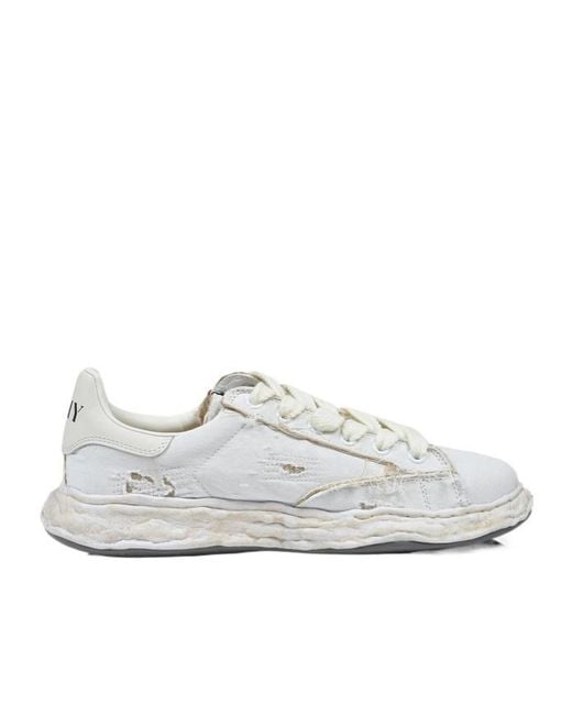 Maison Mihara Yasuhiro White Charles Sneakers for men