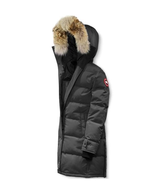 Canada Goose Gray Shelburne Hooded Down Jacket