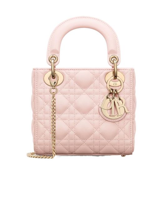 Dior Pink Mini Lady Bag